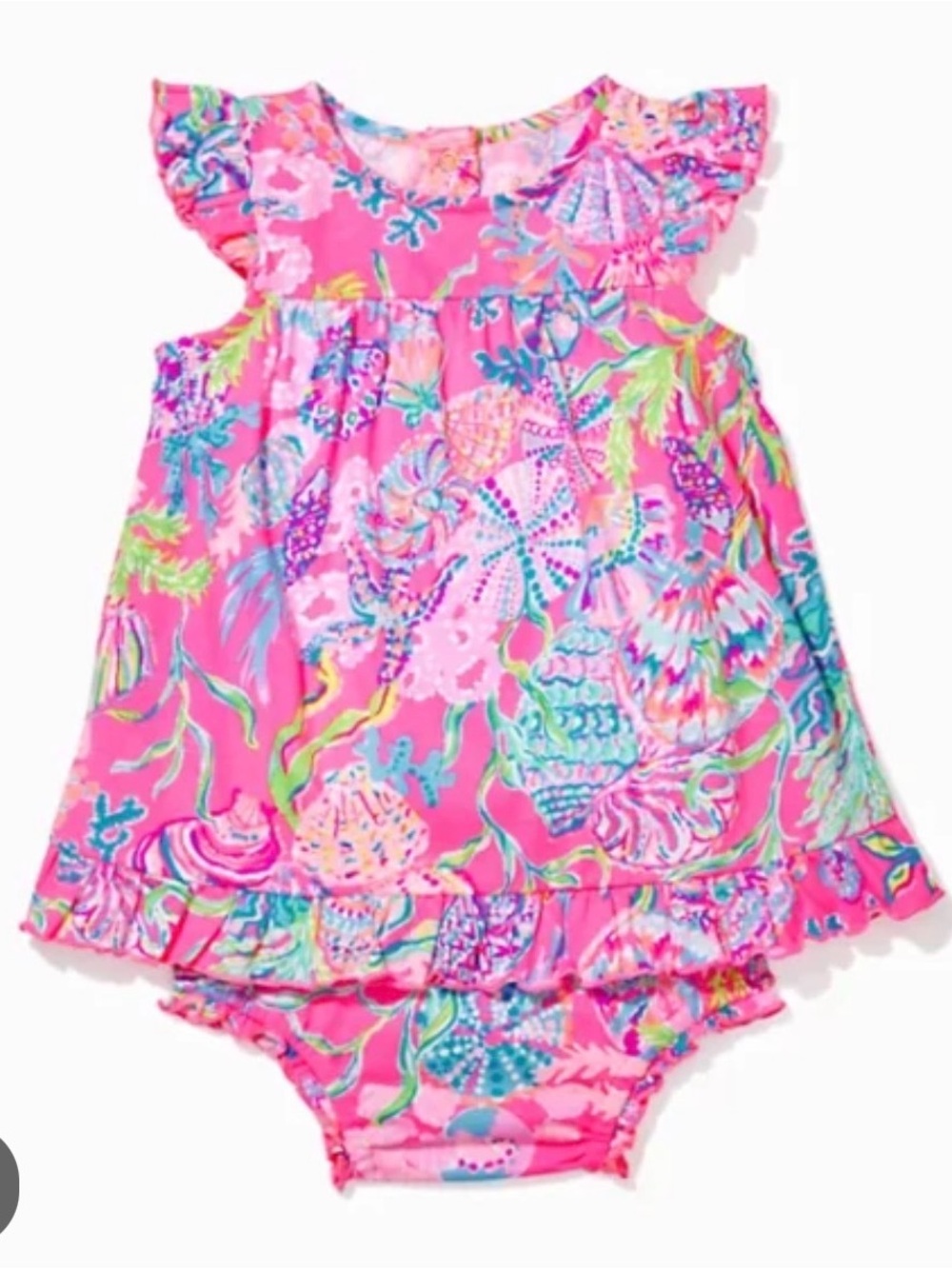 Lilly Pulitzer Cecily Infant Dress - Shell Me Something Good